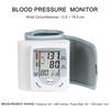 Automatic Blood Pressure Monitor Wrist Sphygmomanometer LCD Digital Display Medical Household Use