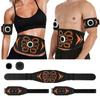 Abdominal Toning Belt Abs Trainer Waist Muscle Toner Abdominal Massager Home Workout Fitness Equipment USB Recharge