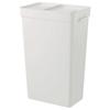HALLBAR Garbage Bin with Lid Light Gray 304.202.07