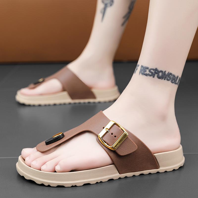 Men's Flip-flops Summer Outdoor Fashion Trend Slippers Seaside Comfortable Non-slip Slippers