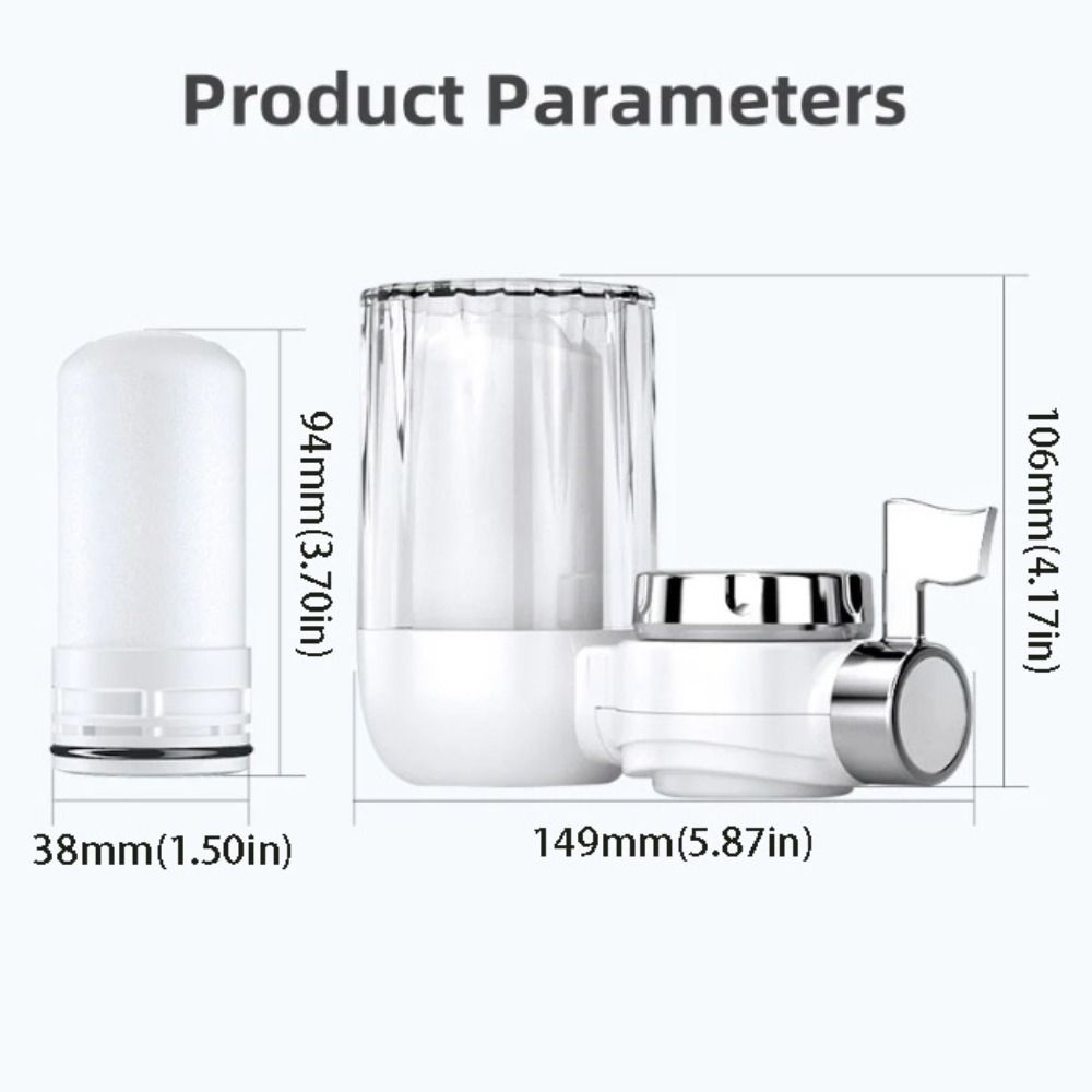 Washable Water Purifier Faucet Filter Faucet Tap Water Purifier Household Use