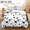 Stars Bedding Set Duvet Cover Set 3d Bedding Digital Printing Bed Linen Queen Size Bedding Set Fashion Design