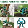 50pcs Garden Greening Garden Clip Seedling-assisted Gardening Clip Grafting Flowers and Trees Fixing Clip Plant Fixing Clip Garden Cable Ties