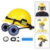 Hard Hat with Cooling Fan Lightweight for Indoor Outdoor Construction Worker