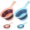 Plastic Kitchen Ladle Ergonomic Design Foldable Ladle Kitchen Gadget Plastic Scoop Kitchen Use