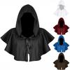 Women's Halloween COS Clothing Death Cloak Hooded Cloak