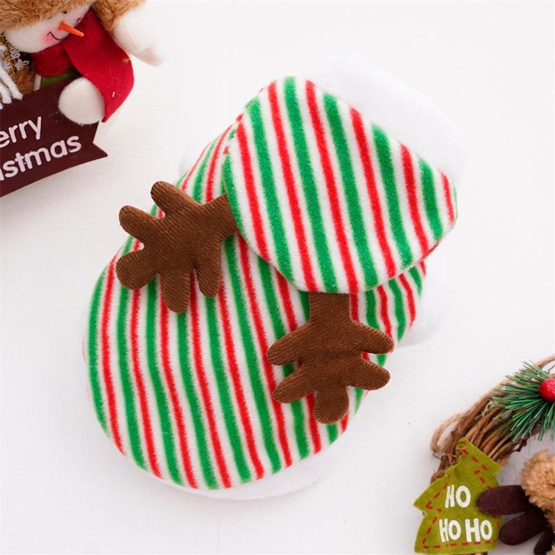 Рождественский олень, Собака, Кошка, Теплые бархатные рога Кошка, Декоративная одежда для питомца, Собака