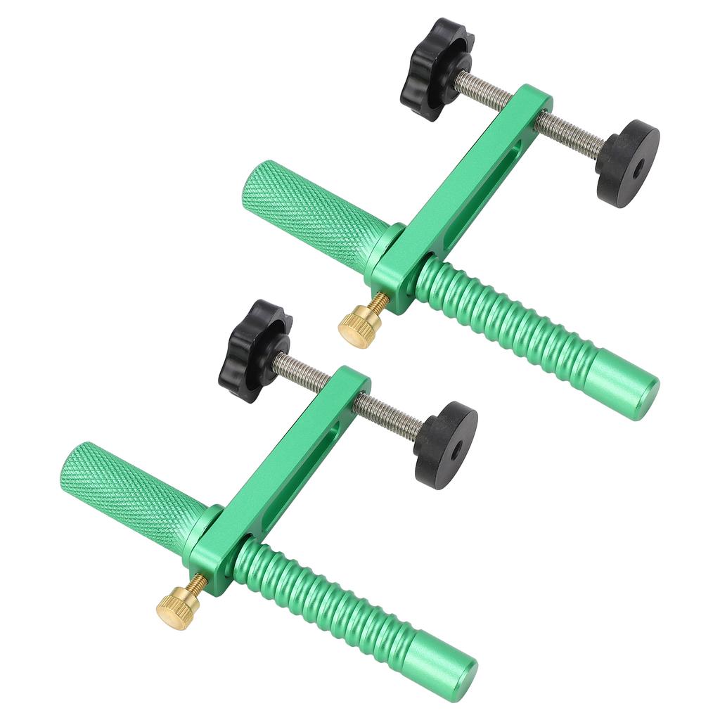 2Pcs Bench Dog Clamp 34in 19mm Quick Release Fast Acting Hold Down All Metal Woodworking Tools