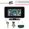 3-in-1 Car LCD Meter Digital Oil Pressure Voltage Water Temperature Gauge Universal Instrument