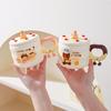 Creative Cute Cartoon Birthday Cake Cup Ceramic Mug Gift Home Cup Coffee Cup Water Cup Couple Cup