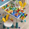 Children'S Building Block Table Macaron Baby Assembly Newborn Development Puzzle Kindergarten Gift Toy