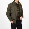 Autumn Jacket Men Double-sided Military Jackets Coats Pure Cotton Men's Jacket Plus Size M-8XL
