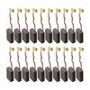 20x Motor Carbon Brushes Angle Grinder Carbon&Metal