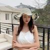 Straw Hat Women's Seaside Beach Hat Summer Temperament All-match Fashion Sun Hat Sunscreen Anti-ultraviolet Sun Hat