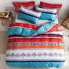 Bohemian Quilt Cover Indian Reversible Comforter Cover Flower Coverlet Cover Bedding Bedclothes Boho Duvet Cover Set