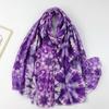 2024 Spring And Autumn Winter New Cotton And Hemp Long Thin Scarf Travel Versatile Sunscreen Warm Shawl For Women