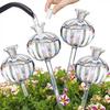 Cactus Self Watering Bulbs Planter Insert Automatic Plant Watering Globes Cactus Shape Plant Watering Devices for Houseplants Outdoor Potted Plants