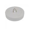 1 1/2'' White Rubber Plug 38mm