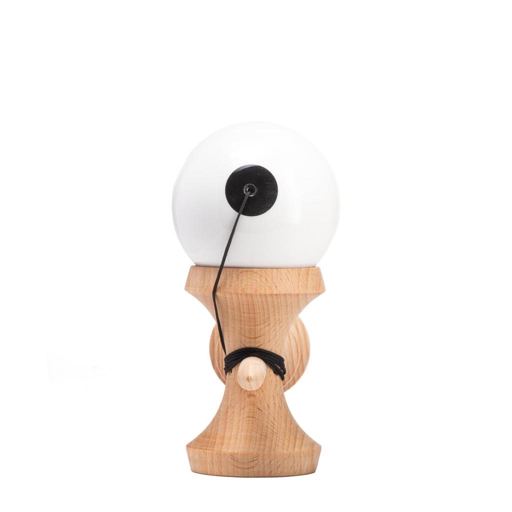 KROM POP Chrome Pop LOL Sticky Clear Kendama (White)