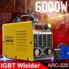 6000W TIG/MMA Electric Welding Machine ARC-225 IGBT Inverter Stick Welder 22.5x10x15cm