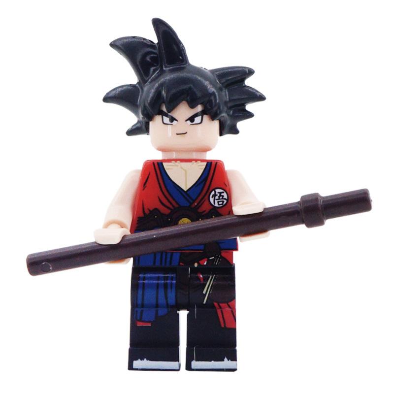 Dragon Ball D01-08 Building Block Human Baby Turtle Fairy Small Particle Assembly Toy Bag