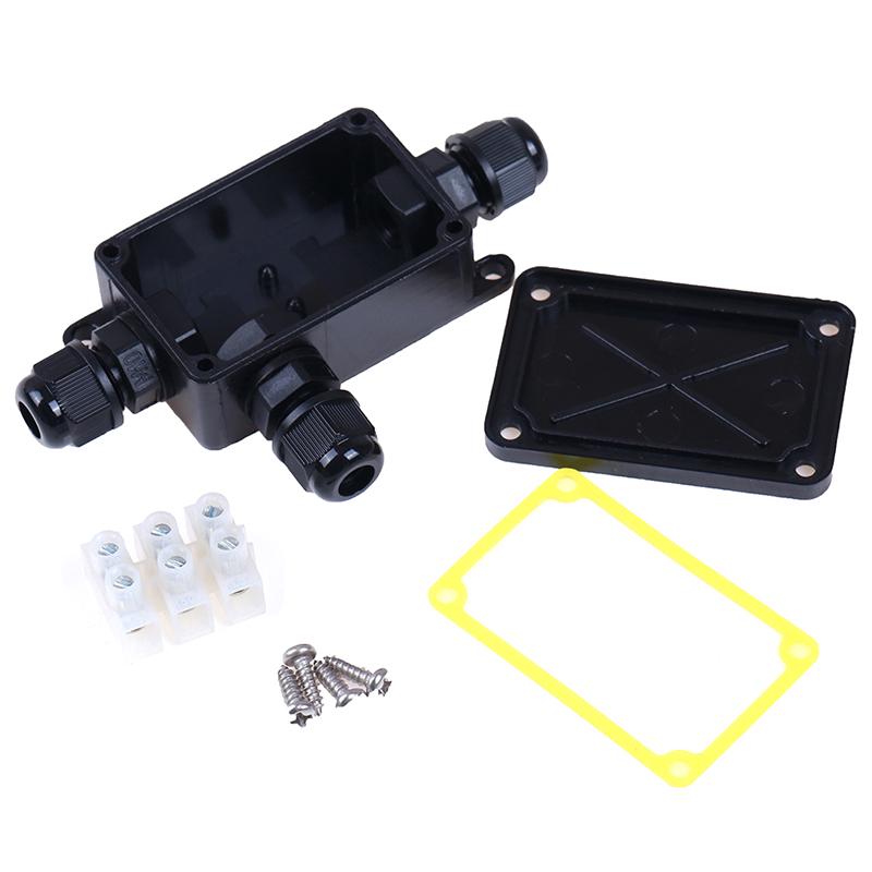 3Way Ip66 Outdoor Waterproof Cable Connector Junction Box With Terminal 450V