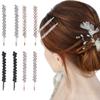 Women Rhinestone Hair Clip Fashion Decorative Hair Pin Metal Hair Clips