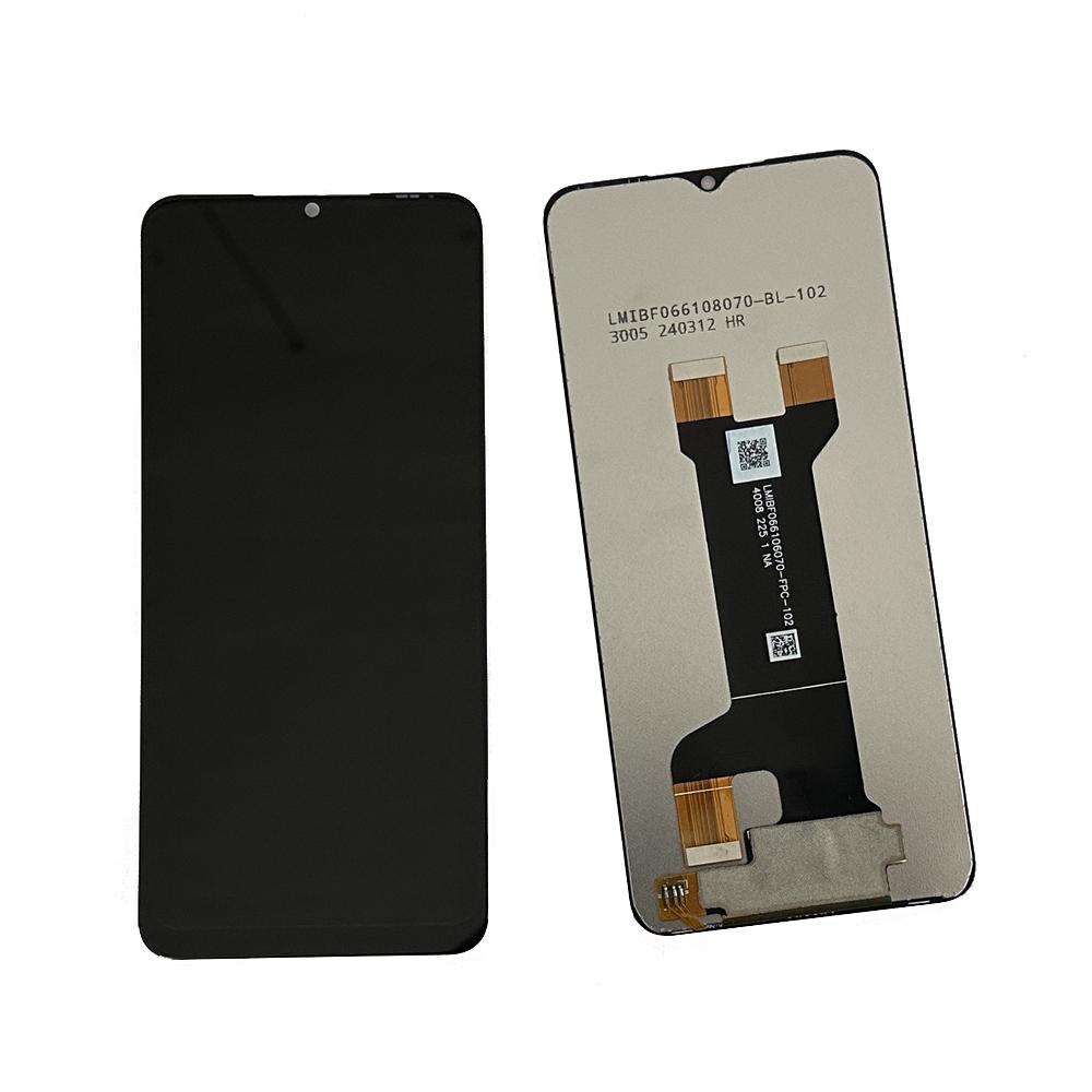 LCD Screen and Digitizer Full Assembly for ZTE V50 Design 5G;Black; + Tools