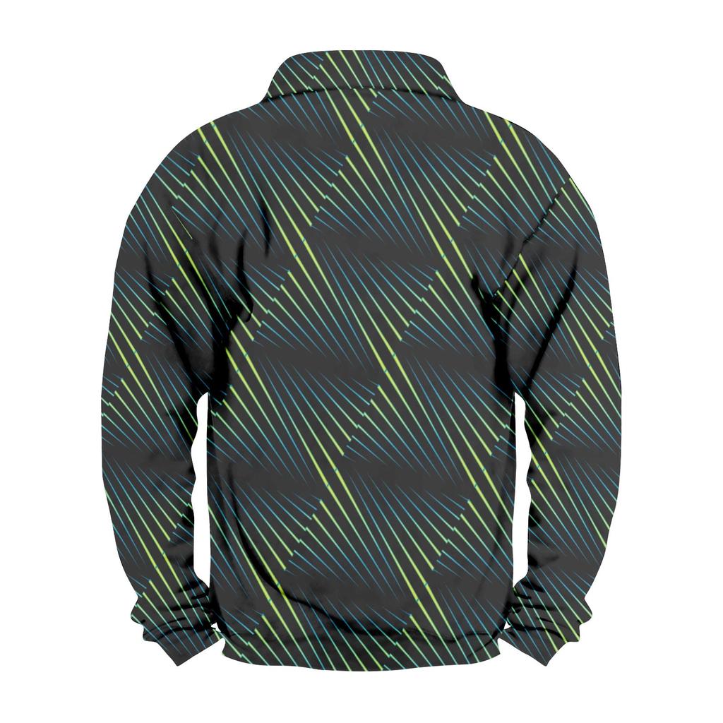 Spring And Autumn Men's Standing Collar Sweatshirt Is Outdoor Casual Sweaters Tops