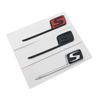 New ABS S Badge Car Rear Emblem Sticker for Cla45 C63 W212 E63 A45 Gla45 Styling Accessories