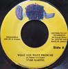 7inch Record VYBZ KARTEL / VOICEMAIL - What You Want From Me / Don't Belie NONE Fresh Ear 2004 Jamaica Reggae, Ska & Dub Used