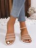 Summer New Style Fashionable and Comfortable Flat Beach Beach Sandals and Slippers Sports and Casual Women's Shoes