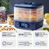 Temperature Control Food Dehydrator Machine with Adjustable Timer BPA-Free Large Capacity 5 Layers US Plug Food Fruit Dehydrator