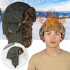 Men'S Winter Trapper Aviator Trooper Earflap Warm  Waterproof Ski Hat Bomber Cap  Warm Ear Protectors Hats