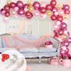 Balloon Garland Kit - AvanC - 100pcs - Pink/Purple/Red - Party Decoration - Easy To Assemble