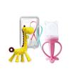 Anju 2-piece Set, Nozzle, Giraffe (teether), Cat Juice (juice Net), Random Delivery (silicon Clip), 1 Set, Korean Baby Products