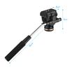 Professional Camera Video Fluid Drag Pan Head Damping Tripod Head 6kg Load Capacity with Handle 1/4