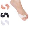 2Pcs Silicone Gel Bunion Toe Separator Corrector Hallux Valgus Guard Foot Care