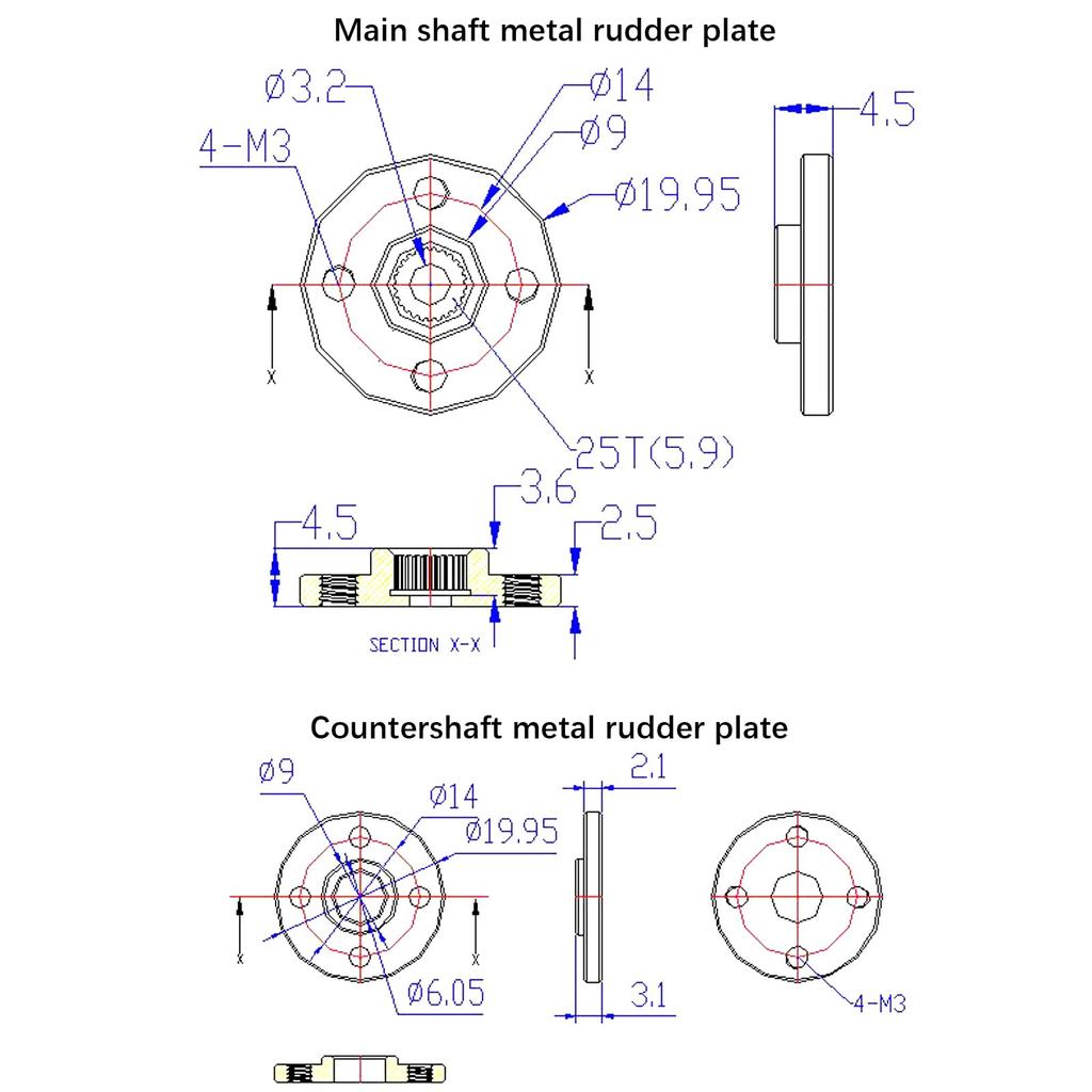 DIYmall STS3215 12V 30KG Magnetic Encoder Servo Metal Gear Dual Axis TTL Serial Bus Servo 360 Degrees + Metal Bracket for Robot Arm Smart Robot
