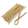 10 Yards 1cm Gold Rhinestone Ribbon Self Adhesive DIY Crystal Rhinestone Ribbon for Sewing DIY