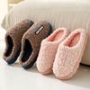 Cotton Slippers Thickened Autumn and Winter Indoor Home Couple Home Non-slip Warm Wool Cotton Shoes
