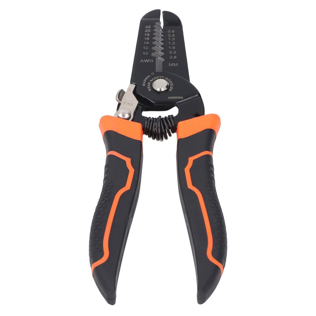 Hand Wire Stripper CrV Steel Multifunctional Wire Stripping Pliers for 10 12 14 16 18 20 22 AWG