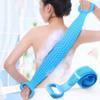 Silicone Back Bath Shower Double-Sided Body Wash Towels Exfoliating Brush