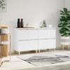 VidaXL Buffets 2 Pcs White 60x35x70 Cm Engineered Wood 3185751