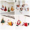 Santa Claus Hanging Pendants Cartoon Angel Girl Xmas Tree Embellishment Festival