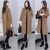 Women Coat Winter  Woollen Blends Coats  Autumn Winter Long Sleeve Casual Outwear Jackets Coat