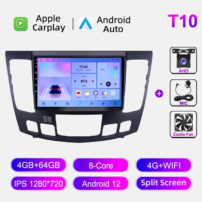 WIFI 4G Car Radio For Hyundai Sonata NF 2008-2010 Autoradio FM RDS Wireless Carplay Multimedia Video Player Head Unit IPS Stereo