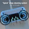 Multifunctional Hand Push Broom,Non-Electric Sweep Vacuum and Mop,Auto Spiral Deep Clean System,Perfect for All Types of Floors