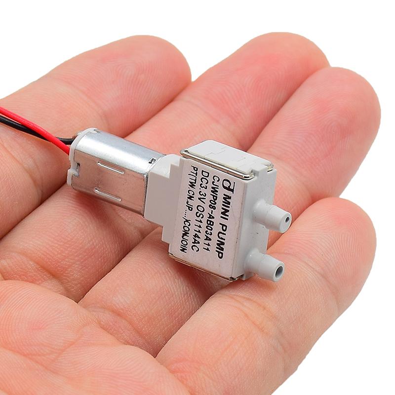 1Pc Diy Accessories Diaphragm Pump Mini Cjwp08 Dc 3V 3.3V 3.7V Vacuum Pump Self-Priming Suction Water Pump