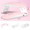 1pc UV LED Nail Lamp Mini 6W Nail Dryer Gel Polish Light Professional Quick Dry Curing Lamp for All Gel Nail Polish